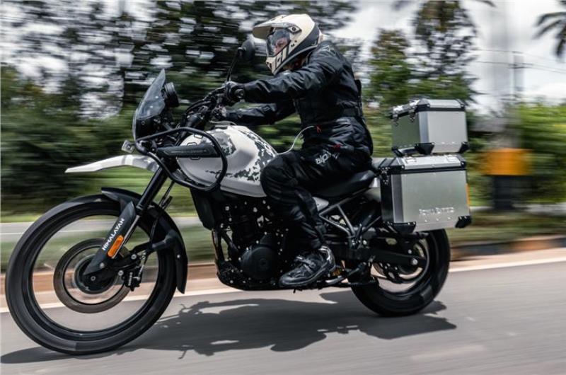 The new Himalayan will be lighter and 16 hp more powerful than the old model